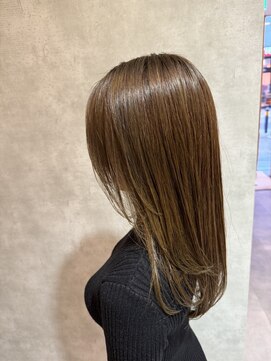 ヘアースペースブルームエア HAIR SPACE BLOOM Ea 透明感たっぷりベージュカラー