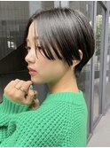 ハンサムショート/黒髪ショート/垢抜け/20代30代40代50代/表参道