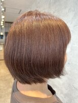 カラーラボ 東十条店(Color Lab.)&nbsp;大人かわいいオレンジブラウン
