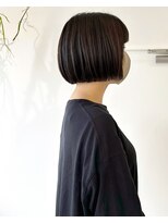 オーシャン(Ocean)&nbsp;［Ocean Hair&Life 水田］20代30代◎ぱっつん前髪ぱっつんボブ