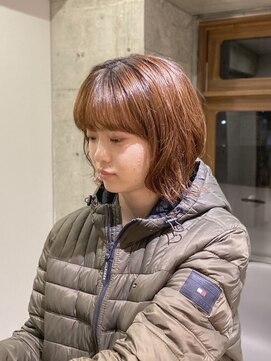 コルユニテ(col. unite) 裾パーマ/パーマ/パーマヘア/パーマスタイル/ボブ/ボブヘア