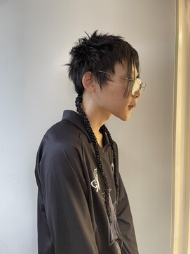 クク(QUQU) ブレイズ ポイントエクステ スパイキーショート