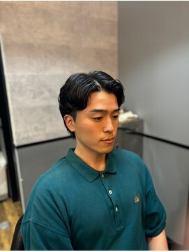 グロウヘアワークス(grow hair works) 【grow hair works】センターパート
