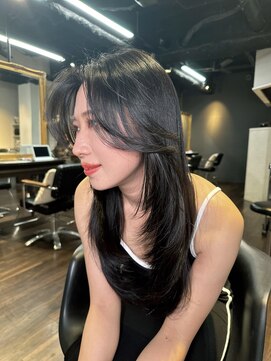 シェノン 心斎橋(CHAINON) ワンホンヘア/レイヤーカット/韓国ヘア/髪質改善
