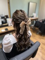 グランミーツ(Grand meets)&nbsp;ふわふわハーフアップ