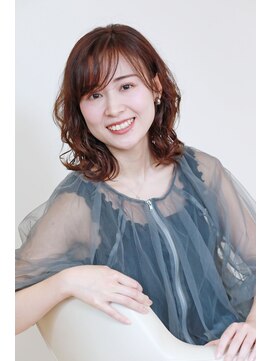 エフ イチリン 船橋日大店(F ICHIRIN) ミディアムパーマ