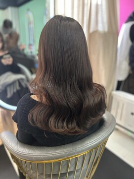 リエコー(RE'ECHO) 髪質改善トリートメント　艶カラー