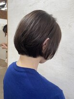 アンジェリカ(Angelica Total Beauty Lifestyle Design)&nbsp;似合わせショートエモージュブラウンカラー