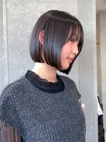 ◇ボブ 縮毛矯正 顔周りカット 表参道 髪質改善