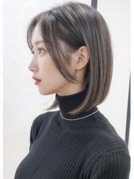 ブレス(BRACE) ナチュラルボブ×前下がりボブ×ストレートボブ20代30代40代