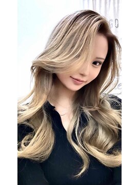ネオリーブセブン 御茶ノ水店(Neolive 7) 海外ヘア　ブロンドベージュ