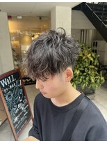 ウィル 京橋店(WiLL)&nbsp;前下がりマッシュスパイラル波巻きパーマ