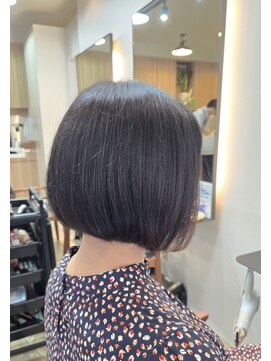 リンク(Link) 人気の前下がりボブ