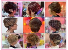 ハナココ 水戸店(hana Coco)の雰囲気（スジ盛り/山車/神輿/ロックンロール/浴衣着付けヘアレンタル迄◎）