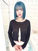 ターコイズ/ターコイズブルー/寒色カラー/個性カラー/ハイトーン