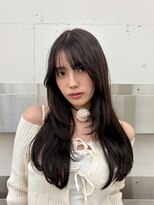 ヒュー 広島(HEW)&nbsp;20代30代大人かわいいレイヤーカットグレージュヘア