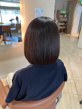 ピュア Pure ウェスティン都ホテル京都 ビューティーサロン うるつやボブスタイル