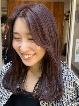 ガーランド (Garland) 【色落ちが綺麗すぎる！】色持ちも◎ピンクブラウン　暗髪カラー