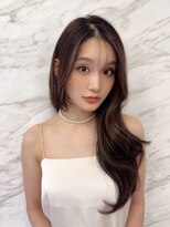 ロンド フィーユ(Lond fille)&nbsp;大人上品な中華美女ワンホンヘア×モカベージュ