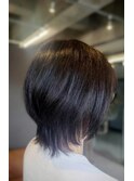 ナチュラルレイヤーショートスタイル