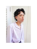 メンズレコ 渋谷(MEN'S LECO)&nbsp;メンズカットメンズパーマセンターパートヘア