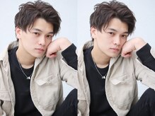 【江坂エリア最安値◎】メンズカット+メンズナチュラルパーマ￥7,000