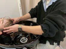 ◯光と癒しに包まれる「秘密のシャンプー台◯