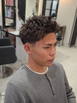 ラピス 名古屋駅前店(Lapis) 仏陀パーマ/テーパーフェード/海外パーマ/スパイキーショート