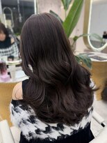 エトワ 新宿(ETOWA)&nbsp;韓国風×レイヤーカット×ヨシンモリ×ショコラブラウン
