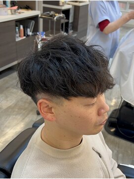 ミオスタイル 元町店 くせ毛×無造作