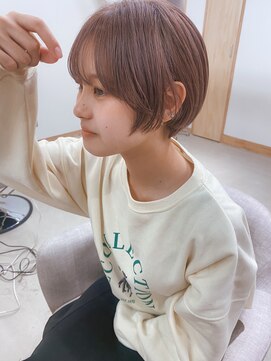 ジェニック 清水(-GENIC) 【-GENIC】清水/髪質改善 まるみショートボブ