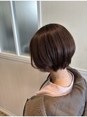 丸みショートボブ