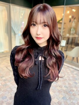 クム(kumu) 【kumu】くびれミディ /グレージュ/ アイドル前髪/栄/名古屋