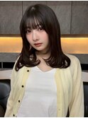 ミディアムレイヤー韓国ミディアム