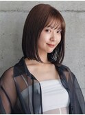 30代40代大人可愛いレイヤー似合わせ小顔カット摂津本山
