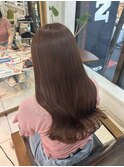 カラー毛でもできるうる艶縮毛矯正