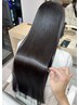 カット+縮毛矯正+ケアトリートメント【元町/レイヤーカット/ショートボブ】