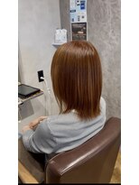 プーパ ヘアーユニ(pupa hair uni) 明るめオレンジベージュ