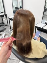 アース 青葉台店(HAIR&MAKE EARTH)&nbsp;思わず触れたくなる。艶のあるブラウンカラー【青葉台】