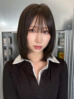 ノエロク 岐阜(noe rok)&nbsp;レイヤーミディ/韓国/ボブ/髪質改善/縮毛矯正/岐阜s68