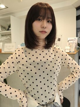 エンリッチヘア(enrich hair) ナチュラルレイヤー×マロンブラウン