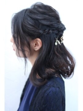 アース 前橋店(HAIR&MAKE EARTH) ルーズ編み込みアレンジ
