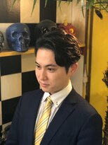 ピンゾロ 中目黒店(PINZORO)&nbsp;メンズパーマ×ビジネススタイル