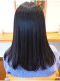 ナチュラルなストレートヘアー♪