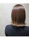 【札幌円山 イルミナカラー/ボブ/髪質改善トリートメント】