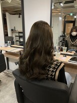 ラフ 難波店(LAFF)&nbsp;#黒髪#ボブルフ#ネビージュ#小顔#ワンレン