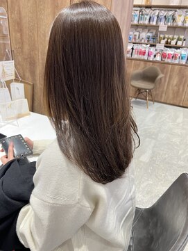 アヴァンス セブンパーク天美 松原店(AVANCE.) シナモンベージュ★髪質改善
