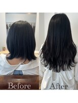 イニット 奈良新大宮(init.)&nbsp;20代30代40代前髪エクステアッシュグレージュソフトウルフ