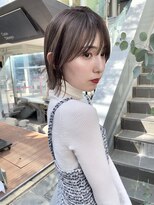 ヌード(NUDE)&nbsp;NUDE タッセルボブ レイヤーボブ 切りっぱなしボブ 外ハネボブ