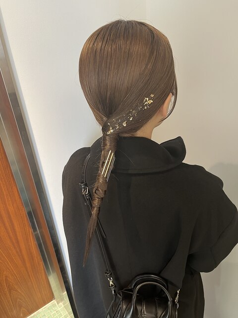 ATENA成田和樹　ヘアアレンジ